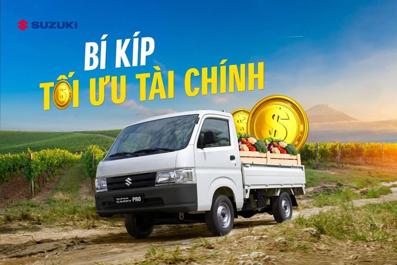 BỀN BỈ TẢI HÀNG, AN NHÀN THU LỢI CÙNG VIỆT NAM SUZUKI